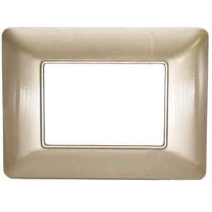 Champagne Technopolymer Plate Compatible With 3P <b>Smart</b> Power <b>Socket</b> Plug - Product Image 1