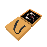 Caja de Joyería Reciclable Personalizada, Caja Deslizante con Asa para Regalo, Fabricante de Cajas con Cajón Deslizable