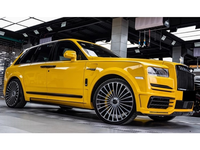 Kit de carrosserie en Fiber de carbone de style M de haute qualité pour jupes latérales de pare-chocs de diffuseur de lèvre avant de Rolls Royce Cullinan