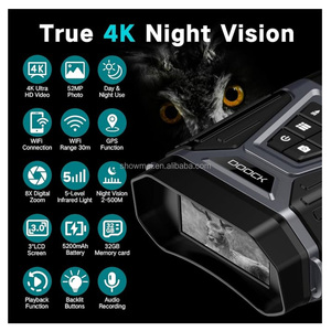กล้องส่องทางไกลดิจิตอล 4K HD พร้อมระบบมองกลางคืน ซูมดิจิตอล หน้าจอ HD 3 นิ้ว อินฟราเรดดิจิตอล กันน้ำ สำหรับการล่าสัตว์ - Product Image 2