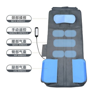 Cojín de masaje eléctrico, colchón de aire de media longitud con control remoto para espalda, cuello, cintura, caderas, piernas, terapia de calentamiento - Product Image 2