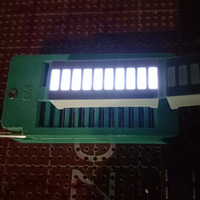 Afficheur LED à cathode commune, barre LED blanche, 10 segments