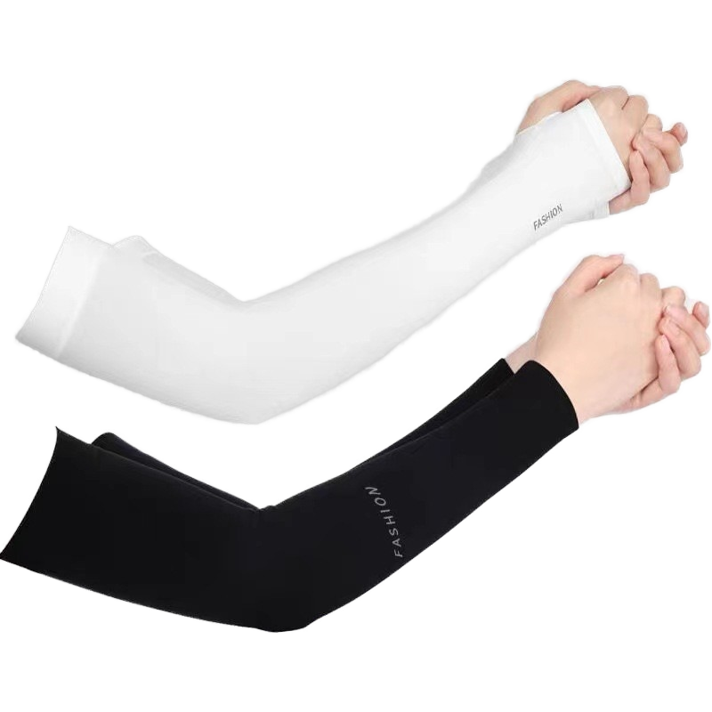 5 Pares De Mangas Protectoras Solares Con Reflejantes - Para Ciclismo, Running Y Deportes Al Aire Libre - Tejido Elástico Y Transpirable