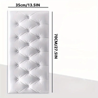 Panel de Pared 3D de Espuma, Decoración de Pared Suave, Adhesivo Decorativo para Pared, Papel Tapiz Autoadhesivo para Decoración del Hogar, Venta al Por Mayor