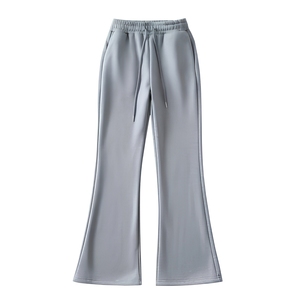 Pantalones deportivos anchos con lavado ácido personalizados para marcas de moda de lujo, pantalones de felpa holgados al por mayor - Product Image 1