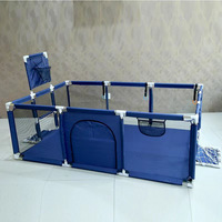 Tragbares Kunststoff-Laufgitter für Babys – Absperrplatten, Babygitter, Spielzaun, Sicherheitszaun für das Bett