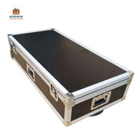 Guitare ou clavier Portable en aluminium, taille personnalisée, étui de vol avec roues, offre spéciale