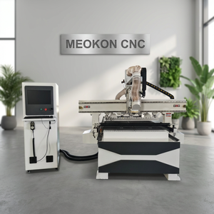 Routeur CNC <span class=keywords><strong>grand</strong></span> format 1325 avec changeur <span class=keywords><strong>d</strong></span>'outils automatique, machine de gravure sur bois robuste dotée <span class=keywords><strong>d</strong></span>'un moteur à engrenages pour meubles et armoires - Product Image 1