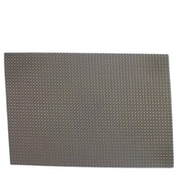 Tapis de Table pour Table en verre PVC vinyle enduit Polyester maille tissu de Table tapis uniques