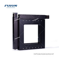 FUPTA-B42-R1204-X210Y210-SP Plataforma XY Motorizada de Doble Eje de 210mm con Gran Recorrido, Ajustable, de Alta Precisión y Posicionamiento Repetido