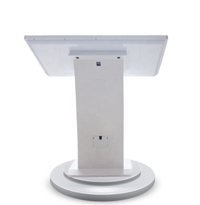 Soporte Metálico en Forma de K Aiyos para Kiosco de Pantalla Táctil Interactiva |   <span class=keywords><strong>Base</strong></span> de Suelo para Señalización Digital para Centros Comerciales y Hoteles - Product Image 2