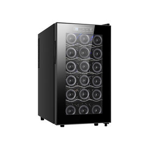 Enfriador de <span class=keywords><strong>Vino</strong></span> <span class=keywords><strong>El</strong></span>éctrico Inteligente de Alta Calidad con Capacidad para 18 Botellas, Diseño Independiente, 46L, para Uso Doméstico y Hotelero - Product Image 1