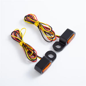 Mini Luces de Conducción para Motocicleta, Mini Indicadores de Dirección, Señales de Giro para Motocicleta, Aptas para Harley - Product Image 1