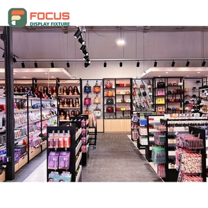 Vitrine de présentation de perruques sur mesure avec porte en verre, tiroir verrouillable et étagères multi-niveaux pour extensions capillaires - Product Image 3