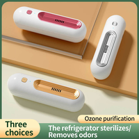 Désodorisant et purificateur d'air pour réfrigérateur, rechargeable par USB, prolongateur de durée de conservation des aliments, éliminateur d'odeurs, assainisseur d'air pour toilettes et voiture