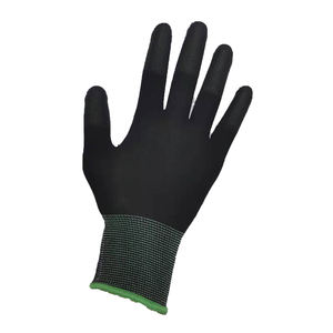 Dokunmatik ekran PU parmak kaplı polyester iş ucuz telefon altlığı eldiven kullanın - Product Image 5