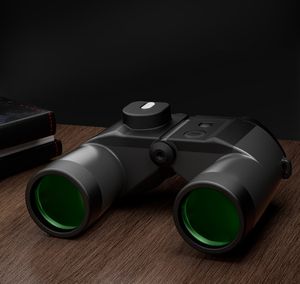 Usine directe 10x50 jumelles extérieures de haute précision 10x longue portée multi-couleur boussole télémètre Vision nocturne de haut niveau - Product Image 5