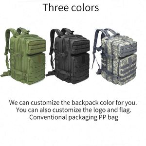 Mochila táctica de nailon con logotipo personalizado OEM con USB y panel solar Muestra gratuita Patrón impermeable y geométrico para acampar - Product Image 6