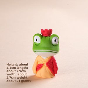 Nueva Figura Decorativa de Resina Creativa y Moderna para Coche, Oficina o Escritorio, Adorno Lindo de Duende Pequeño de la Montaña Langlang - Product Image 1