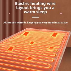 <span class=keywords><strong>Couverture</strong></span> <span class=keywords><strong>chauffante</strong></span> électrique européenne américaine pour dortoir simple étudiant matelas double chauffant personnalisable pour <span class=keywords><strong>Amazon</strong></span> - Product Image 2