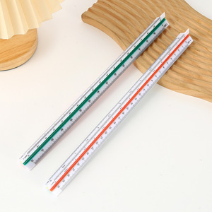 Règle triangulaire d'échelle architecturale en ABS, colorée, vente directe usine, pour architectes, étudiants, dessinateurs et ingénieurs - Product Image 6