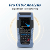 Onefind WF1031 Mini OTDR Portátil 1310/1550nm 28/26dB con OPM, VFL, OLS, RJ45, para FTTH, 5G, Rastreador de Fibra Óptica y Probador de Telecomunicaciones