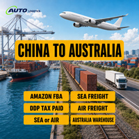 Expédition maritime efficace en conteneur complet, services de fret FCL fiables avec des tarifs abordables de la Chine vers l'Australie