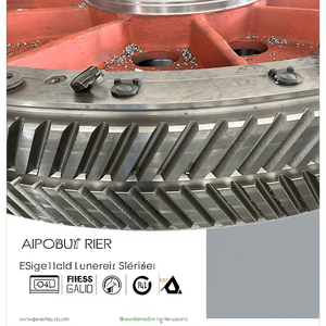 Chất lượng cao siêu lớn bánh rèn dịch vụ chuyên gia kết thúc gia công cho nhôm carbon sắt thép máy móc kim loại khác nhau - Product Image 2