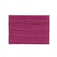 Estuche para Tarjetas de Visita de Alta Calidad con Logotipo Personalizado, Diseño de Piel de Lagarto en PU, Delgado, con Protección RFID