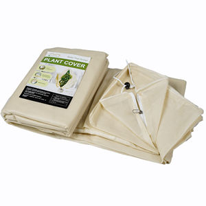 Mantas Impermeables para Protección Contra Heladas para Plantas de Invierno, Paquete de 2, Tamaño 2.6 pies x 3.3 pies, Grosor 2 oz/ya, Forma Cuadrada, para Árboles en Maceta - Product Image 1