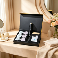 Mini stylo de beauté à oxygénation par bulles de CO2, appareil de massage facial à oxygène portable pour le visage, le cou, le lifting, le peeling et le nettoyage de la peau