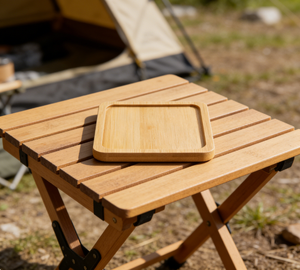 Base para posavasos de bambú hecha a mano, material aislante del calor, tapete de mesa de alta gama, resistente al calor - Product Image 4