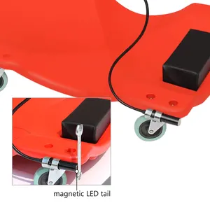 40 Zoll Autore paratur Liegende Creeper Dolly Board Mit LED-Licht Skateboard Ersatzteile Reparatur platte Hochwertige Kfz-Werkzeuge