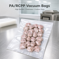 Sacs sous vide PA RCPP pour emballage alimentaire, idéaux pour les boulettes de viande et les aliments transformés - Vente en gros