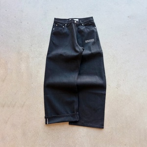 Jeans de Mezclilla Cruda Japonesa de Alta Calidad del Fabricante Original para Hombre, Jeans de Mezclilla Cruda Personalizados para Hombre - Product Image 1