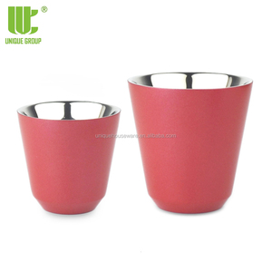 Nuevo diseño Coffee To Go Espresso <span class=keywords><strong>Pixie</strong></span> Apilable Kids Cup Taza de acero inoxidable para té de doble pared - Product Image 3