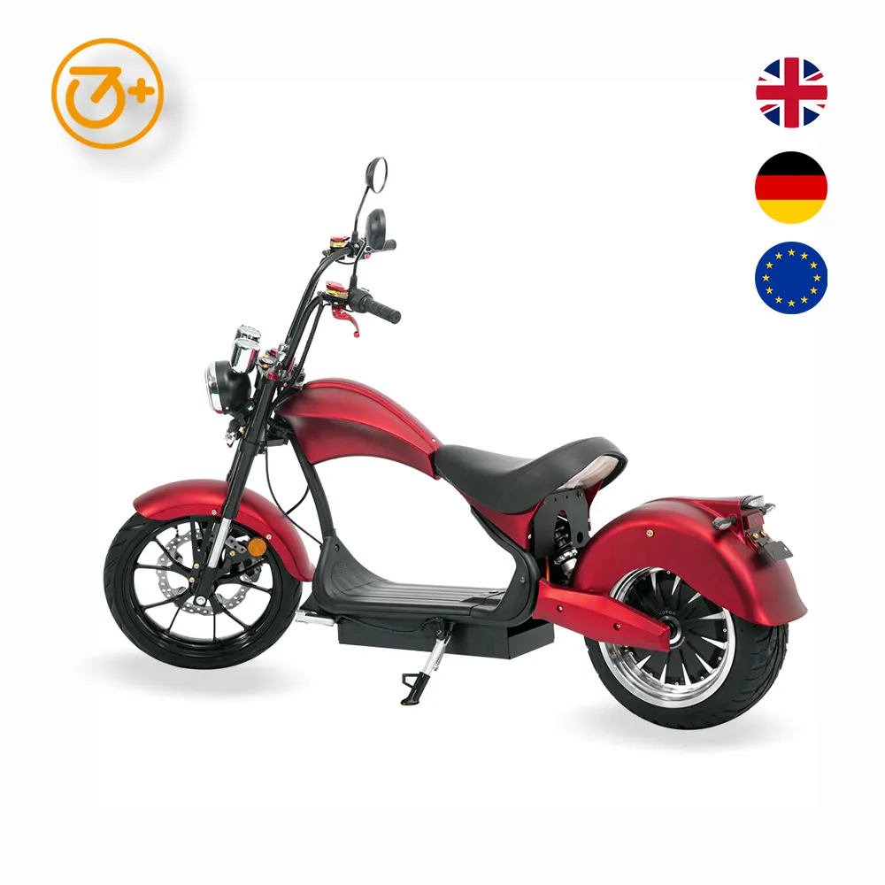 Fabrika fiyat ucuz elektrikli motosiklet ucuz 3000W/4000W Citycoco E kıyıcı E Moped