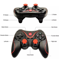 Manette de jeu sans fil, contrôleur de jeu, joystick pour téléphone portable, smartphone Android IOS P3 P4 Switch PC TV Box tout-en-un
