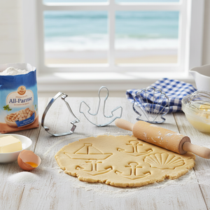 Ensemble de 3 emporte-pièces personnalisés en métal sur le thème de la mer, boîte de 72 moules à biscuits - Product Image 3