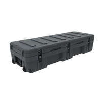 Mallette de transport en plastique LLDPE rigide Boîte à outils de rotomoulage Boîte de rangement 4WD Boîte rigide de toit à profil bas