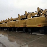 Excavatrice sur chenilles 320GC de 20 tonnes avec godet de 1m³ et moteur importé, certifiée CE, prête pour l'agriculture et la construction - En promotion