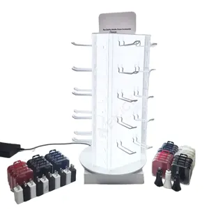 3 bên Acrylic USB cáp sạc nhanh đứng sáng perspex điện thoại di động Phụ Kiện Rack hiển thị - Product Image 2