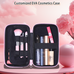 กล่องเครื่องสำอาง EVA ทนต่อการขีดข่วน กล่องเครื่องสำอางกันฝุ่นและน้ำหนักเบา เหมาะสำหรับการเดินทางและการใช้งานกลางแจ้ง - Product Image 5