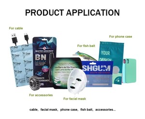 Bolsas de Embalaje de Plástico Suave Reutilizables con Impresión Personalizada para Señuelos de Pesca - Product Image 3