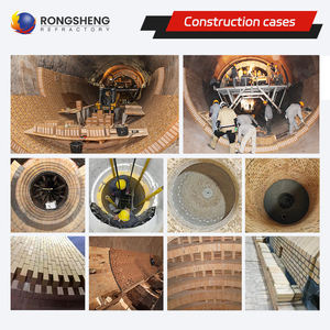 Ladrillos Refractarios de <span class=keywords><strong>S</strong></span>ílice Fundida Rongsheng de Alta Resistencia 1800 ° Ladrillo Refractario de <span class=keywords><strong>S</strong></span>ílice C para Reparación en Caliente de Hornos de Coque - Product Image 5