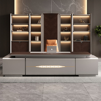 Bureau de direction haut de gamme, design moderne et sain, en MDF, modulaire, pour immeuble de bureaux et usage domestique