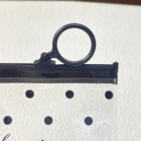 Mini bolsa de PVC con cremallera personalizada, cierre deslizante, embalaje de plástico PE PET de lujo para joyería, diamantes de imitación, champú brillante, pendientes de loción
