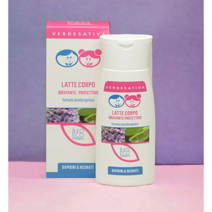 Lait Corporel Verdesativa pour Enfants 150 ml – Hydratant, Protecteur, Peaux Sensibles, Lotion Bio - Product Image 1