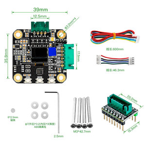 Accesorios para impresoras 3D - Conjunto de controlador de motor MKS SERVO42C PCBA, ultra silencioso, reemplaza a TMC2209 - Product Image 2