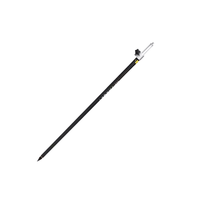 Barre de prisme universelle en fibre de carbone pour station totale GPS, pièces et accessoires d'instrument de topographie RTK